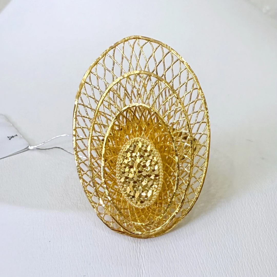 足金999 西域风戒指