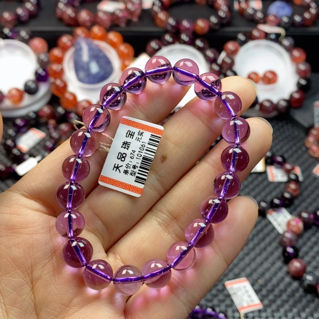 水晶手链：101061未镶嵌十**安