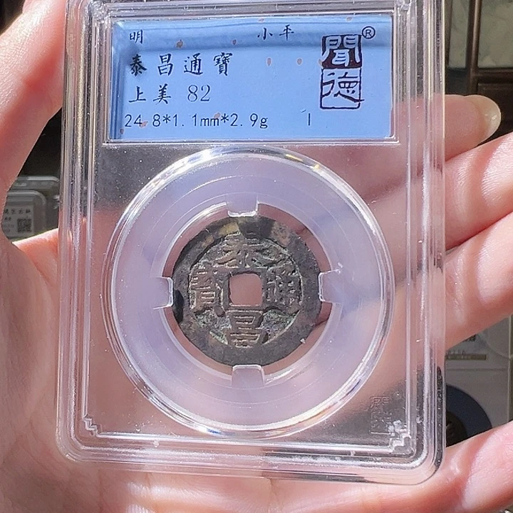 铜蚂***肉明 泰昌通宝