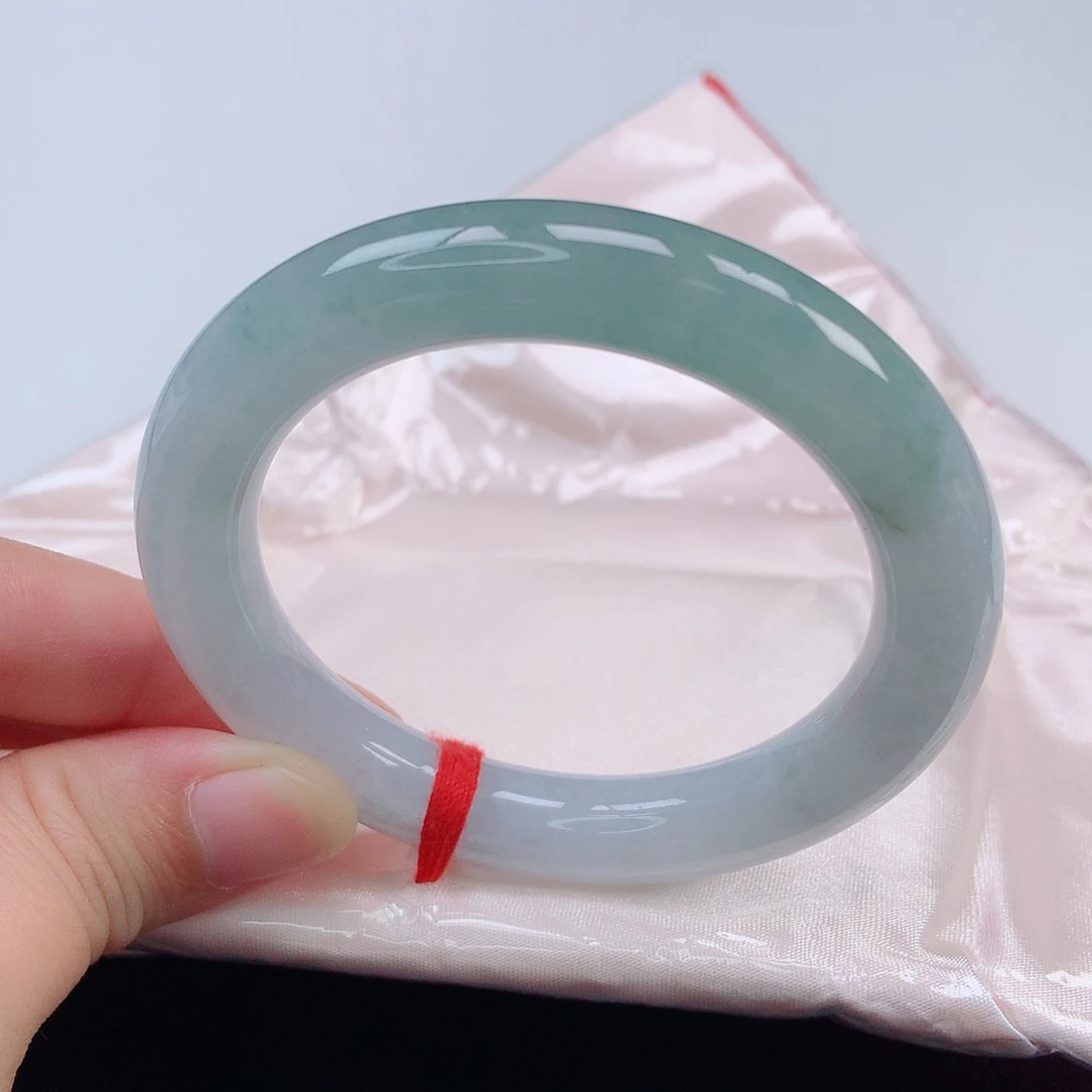 未镶嵌手镯翡翠52圆条