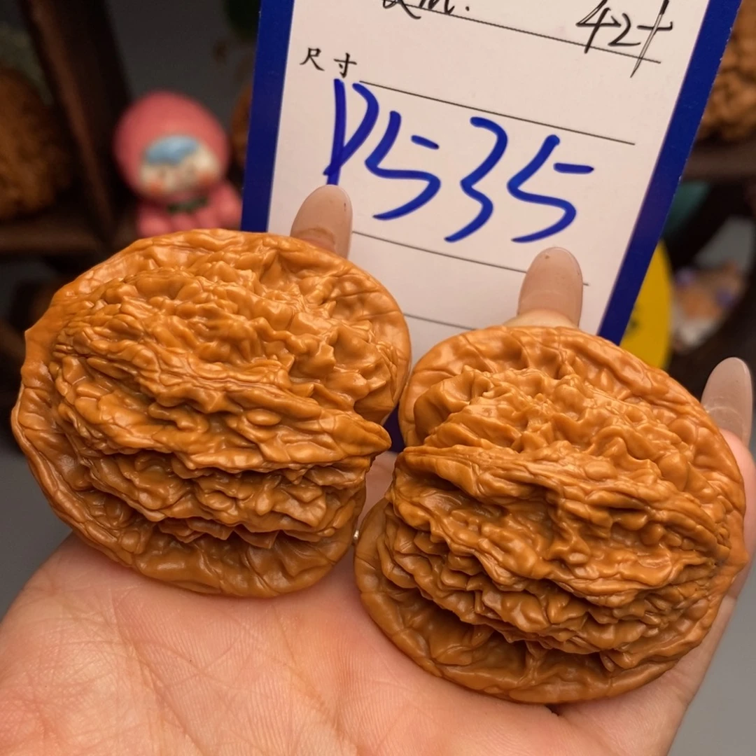 吊坠文玩核桃麦虎42