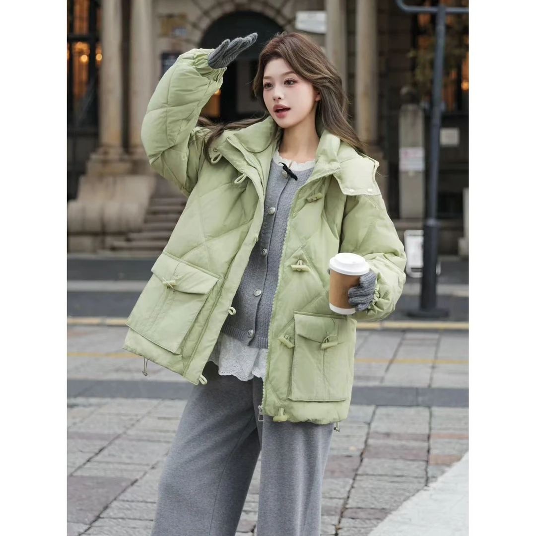 8053 M新款棉服时尚秋冬宽松冬休闲保暖外套冬季8238