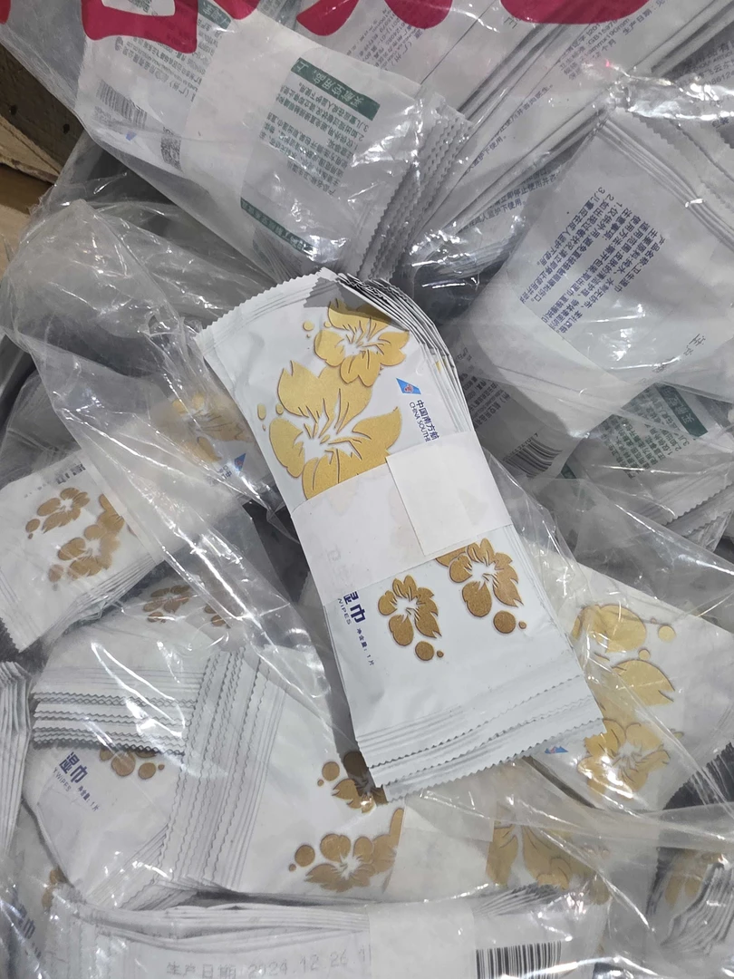 机上湿巾发货50片