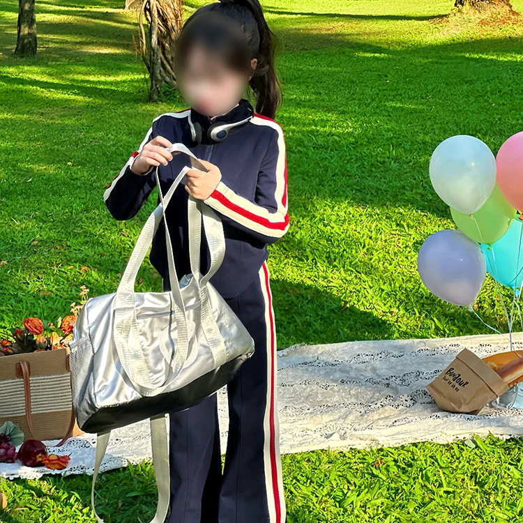 英国MK&DK 童装女童套装春秋季休闲风运动外套洋气休闲裤子两件套