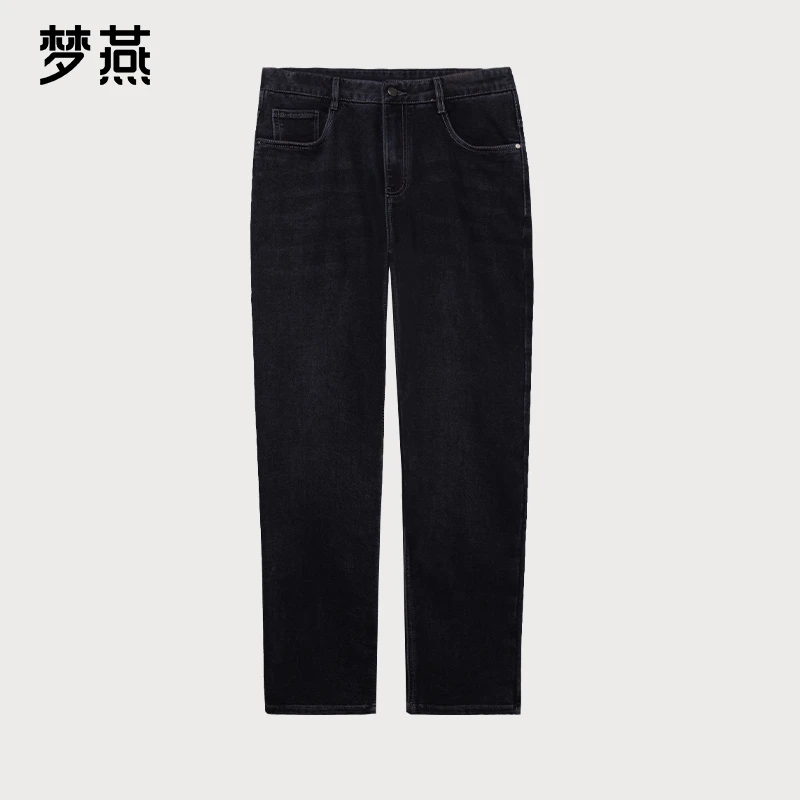 梦燕秋冬男款时尚百搭气质大方宽松休闲舒适简约牛仔裤ZK01B4007