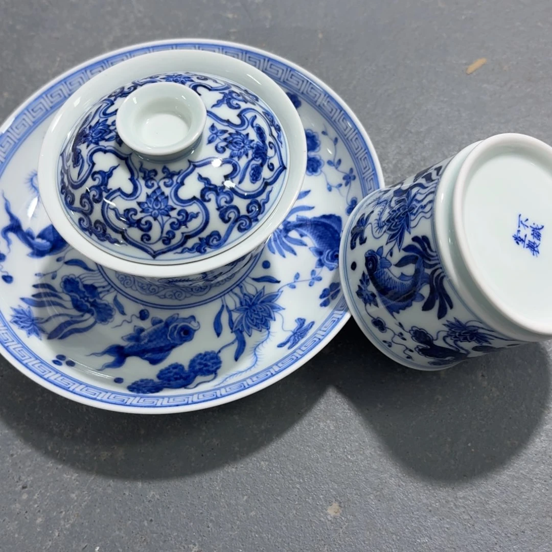 杯子瓷言所老曹甄选好瓷不挑品相一套