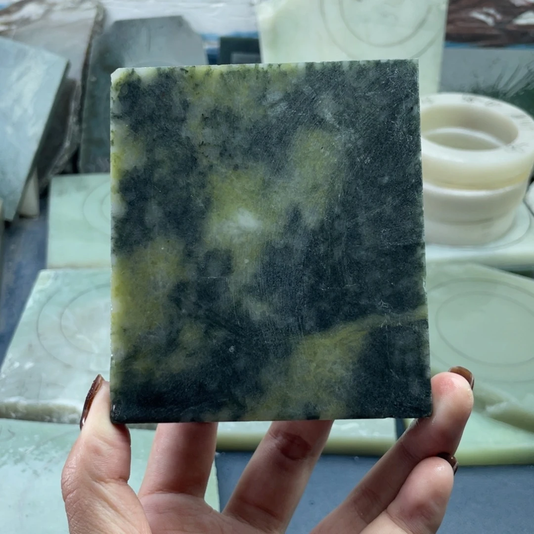 航***航独山玉未镶嵌手镯定制手镯