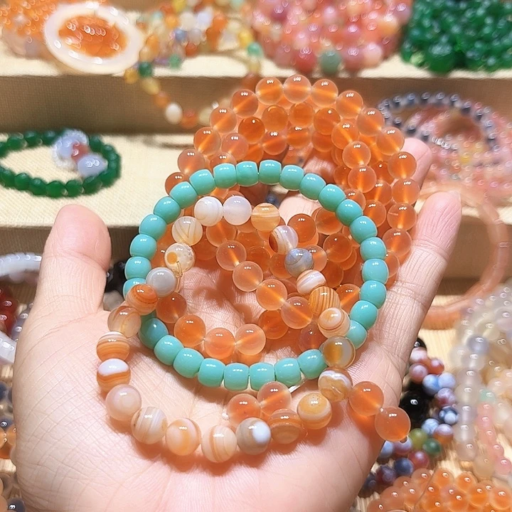 未镶嵌手链玛瑙/玉髓