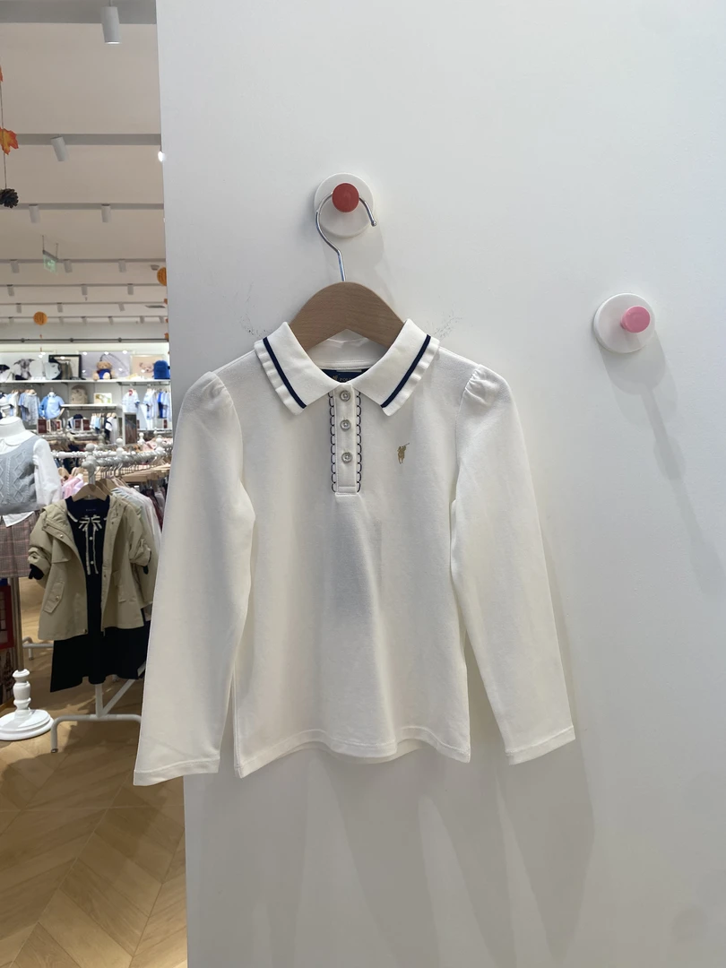 POLOWALK(154)25年秋季新款儿童经典polo衫女童