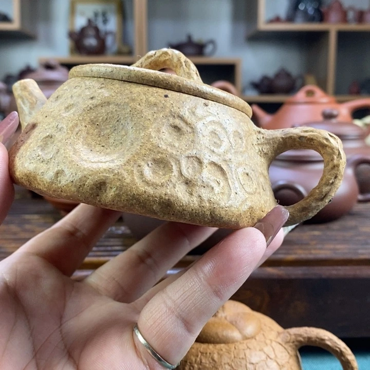 茶壶紫砂原矿紫砂壶系列产品瑕疵