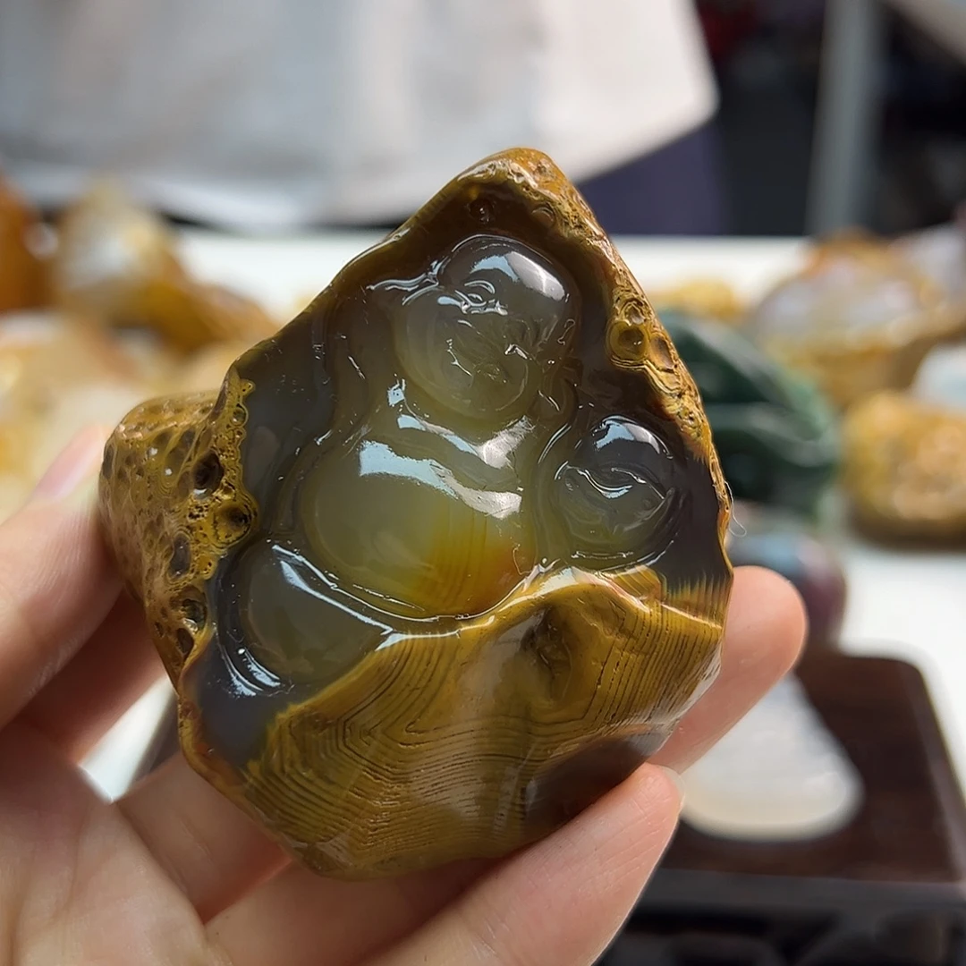 玛瑙/玉髓未镶嵌颈饰