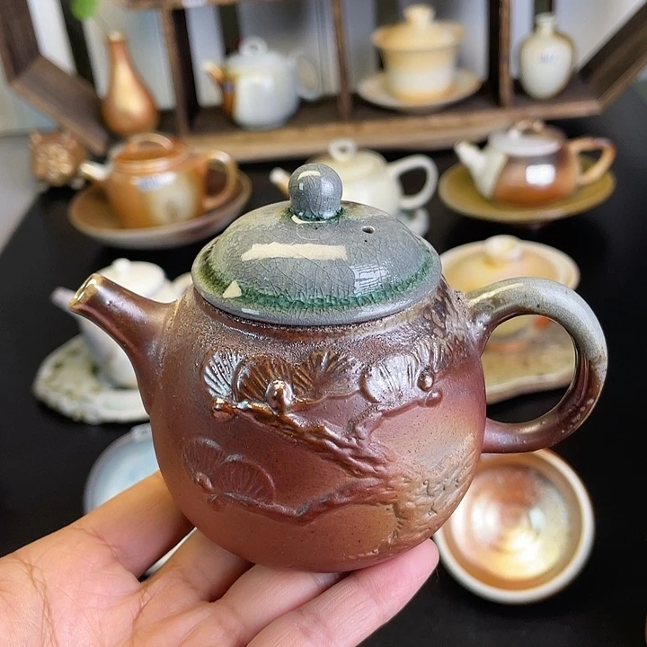 燃薪柴烧茶器精品壶