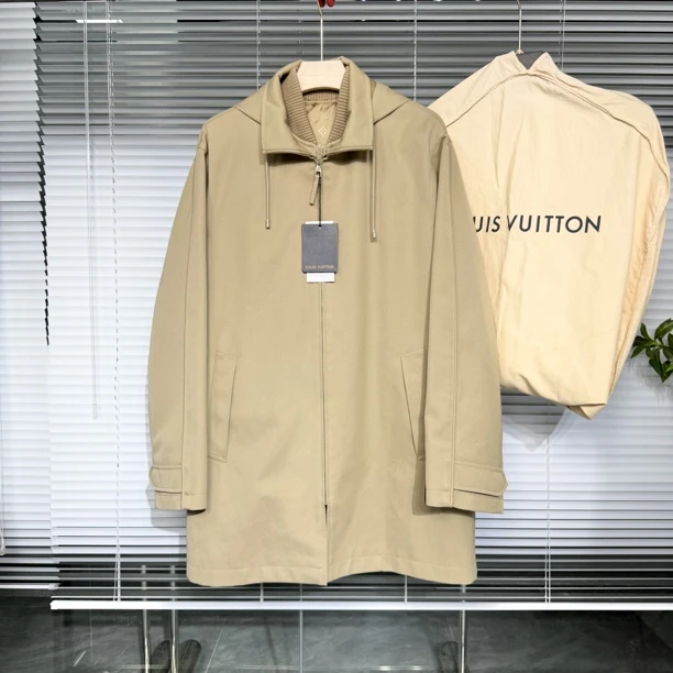 未使用 LouisVuitton/路易威登 派克服 双面穿棉服马甲 50码 a607