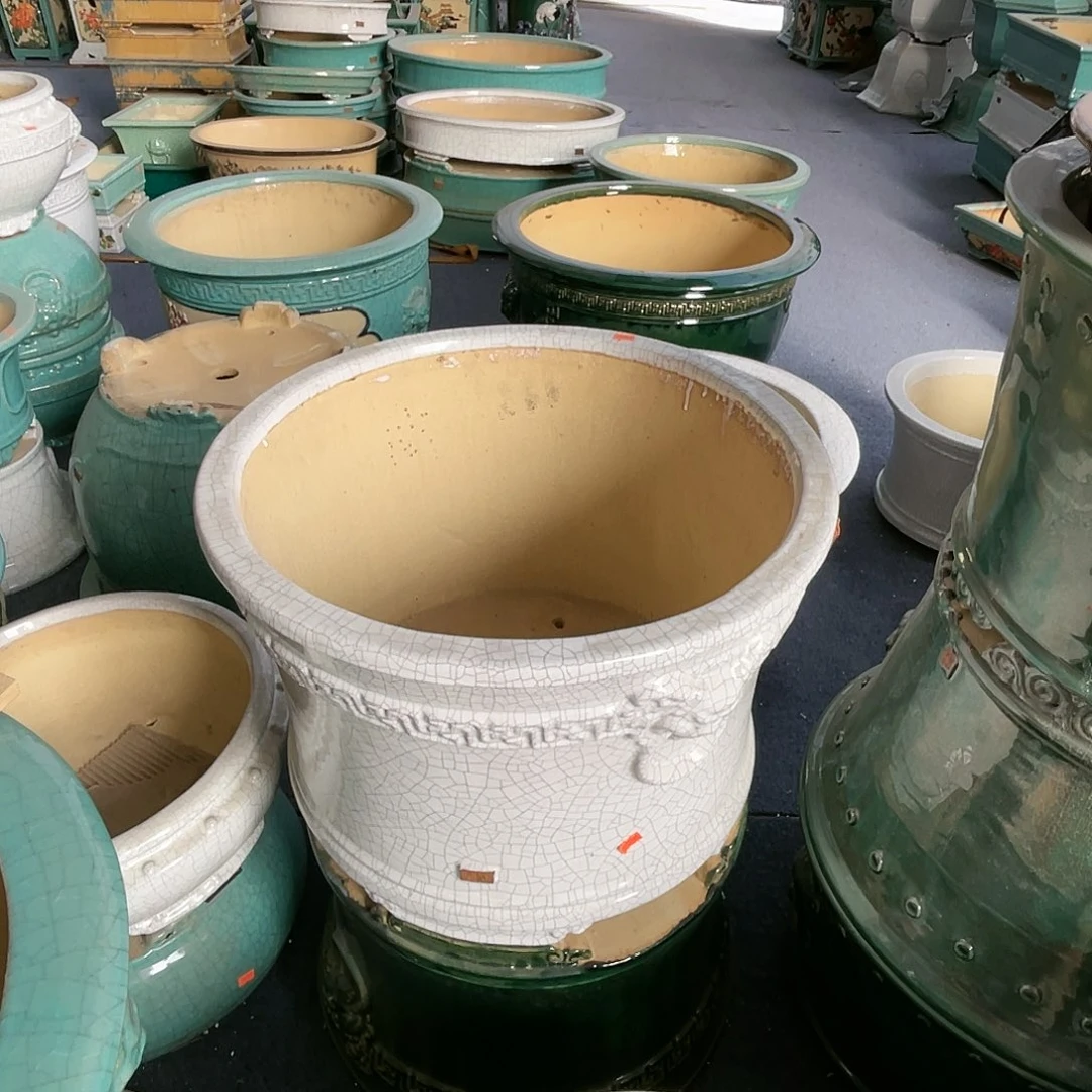 景***媒元旦漏正宗岭南石湾盆