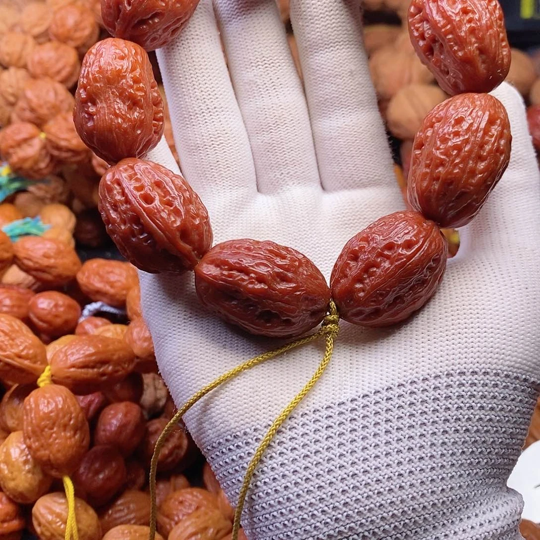 【闪购商品】吊坠文玩核桃人***梦大枣23