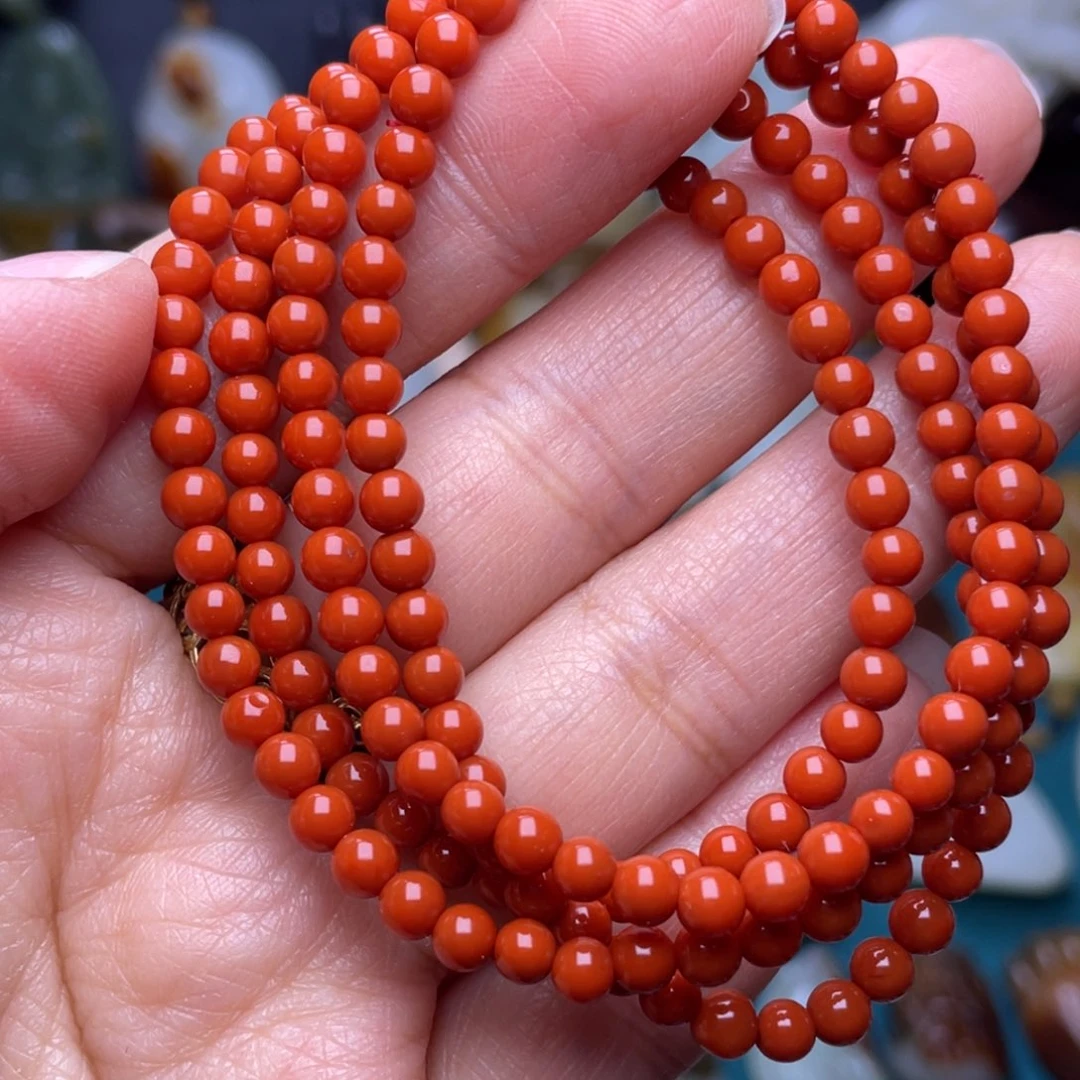 和田玉颈饰未镶嵌小**简