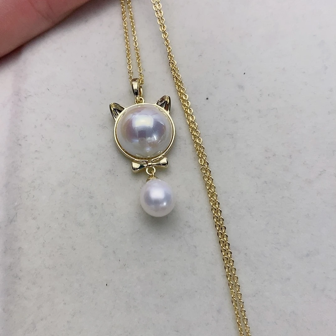 【闪购商品】淡水珍珠颈饰合金22