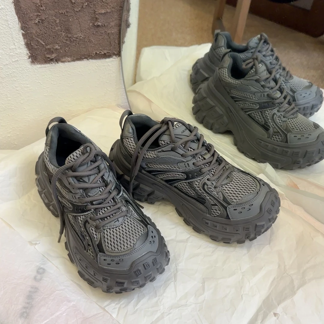 【王二今】老爹鞋厚底舒适机能运动时尚休闲德训潮鞋女56444-7889