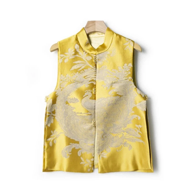 【管管姆妈】气质舒适时尚休闲百搭马甲MJ9512