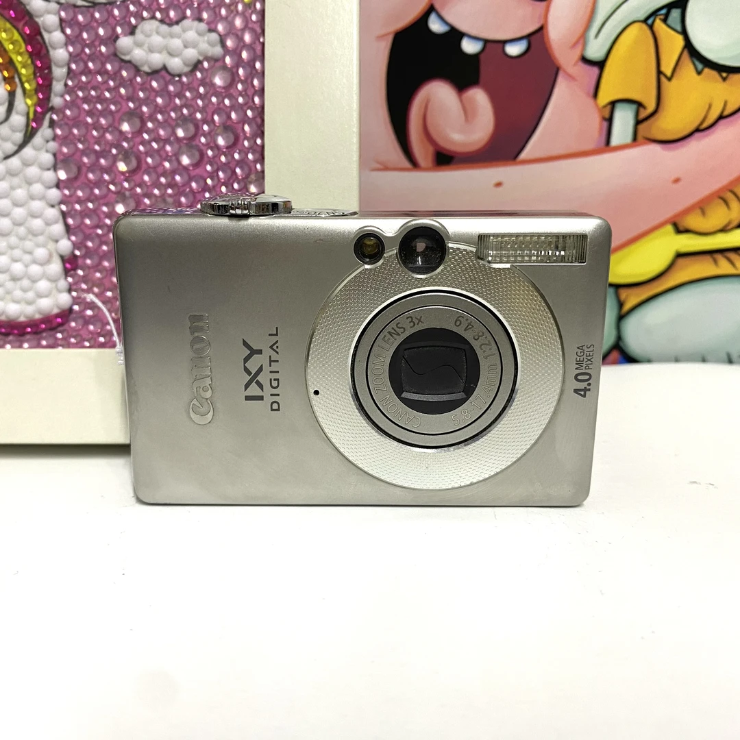 9新 Canon/佳能 ixus40 400万像素3倍光学变焦 冷白皮中文无暇