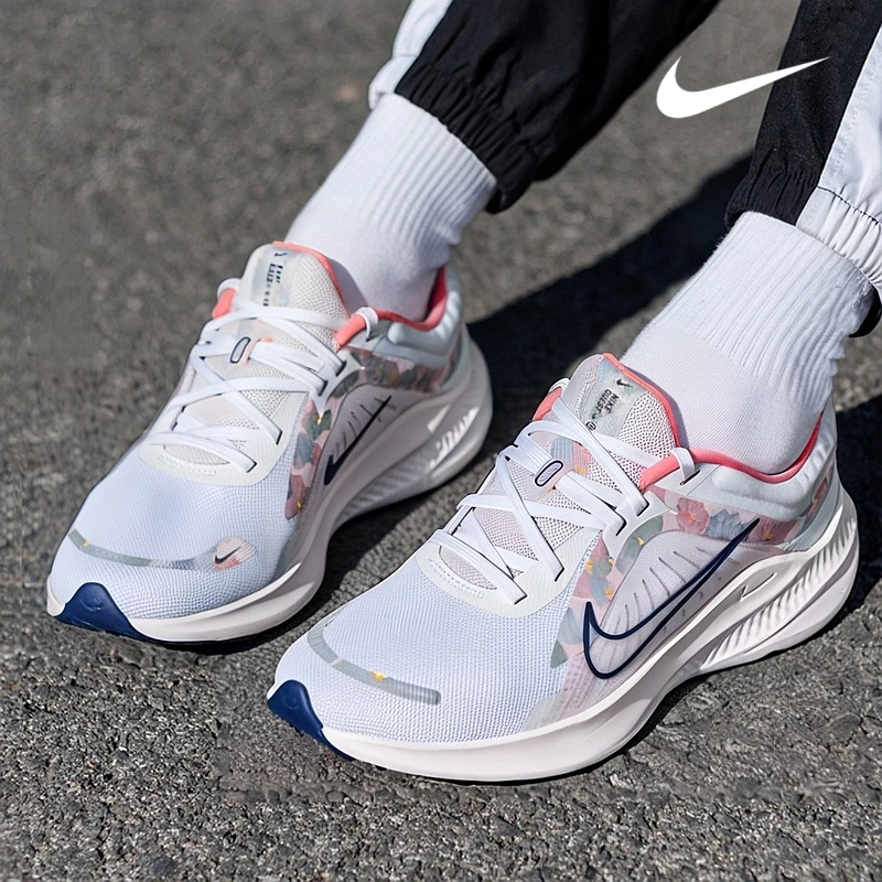 NIKE/耐克女鞋2025新款QUEST 5运动鞋正品跑步鞋轻便缓震休闲跑鞋