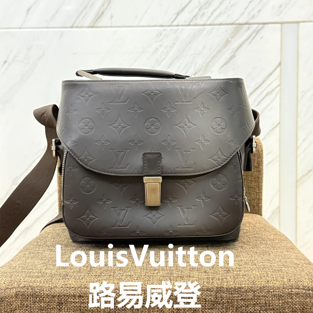 95新 LouisVuitton/路易威登 黑色印花饭盒包/甜甜精选