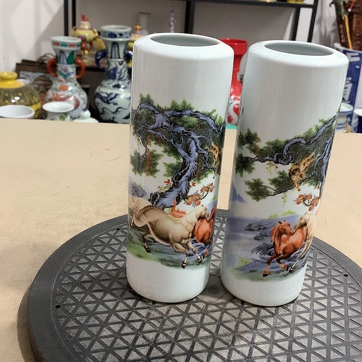 陶摆件博古架陶瓷摆件