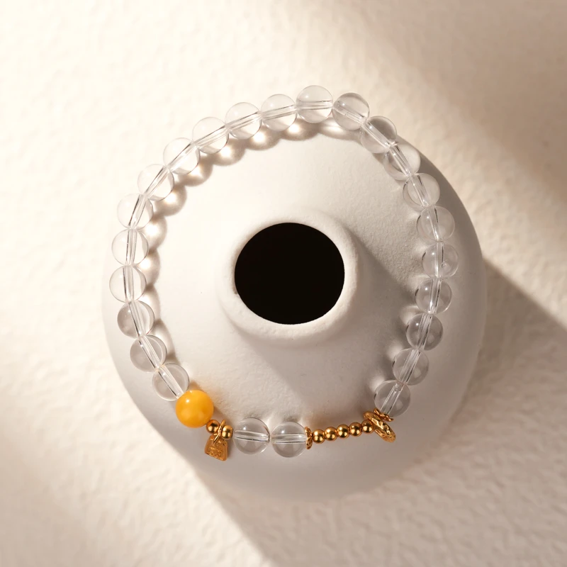 【纯净】水晶手串（天然珠宝多样性发其一）