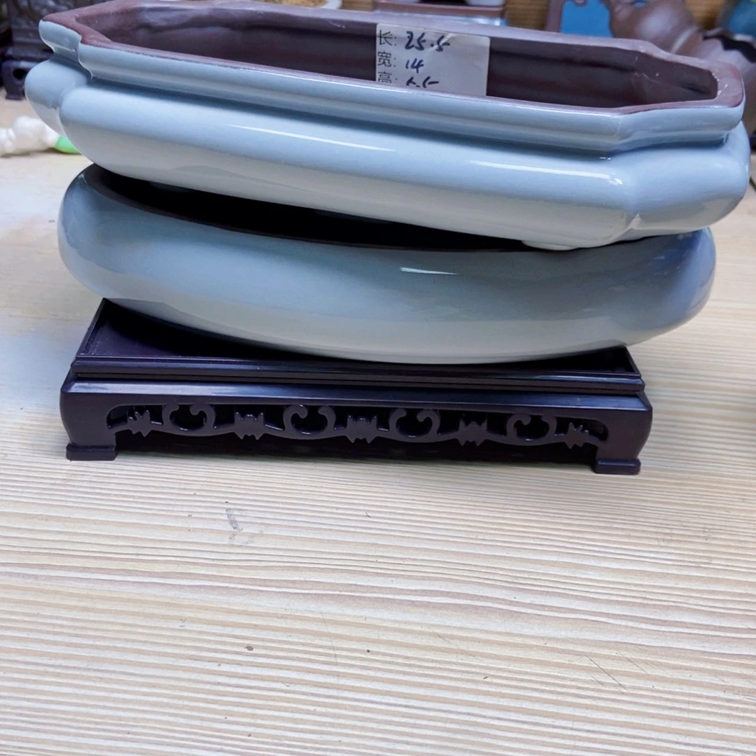 瓷片陶瓷花盆陶瓷艺术