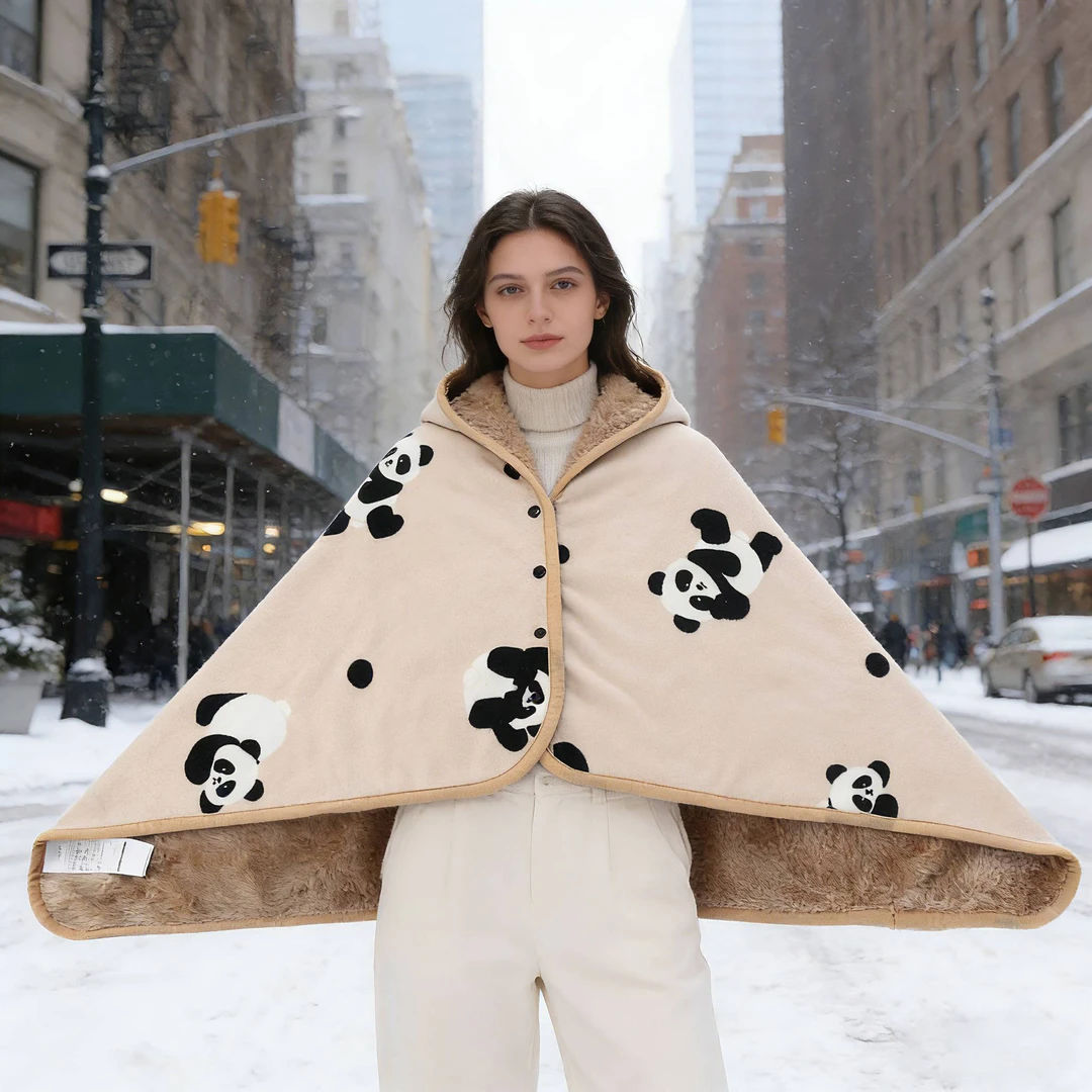 出日本披肩盖毯午睡休息