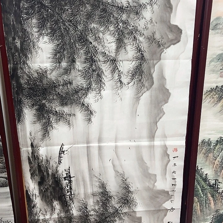 小周画廊的直播间不带框