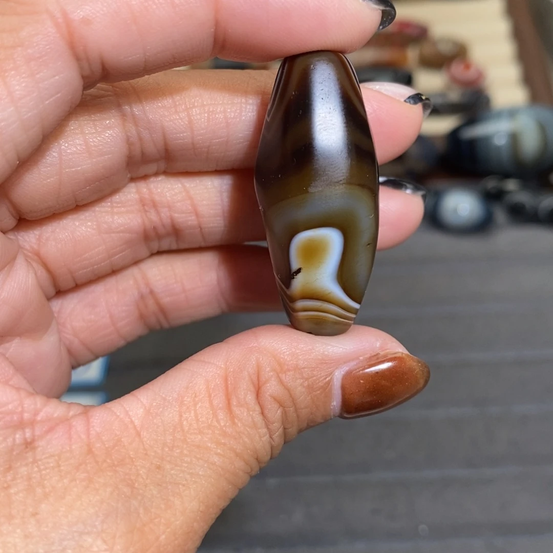 星***月玛瑙/玉髓合金手链