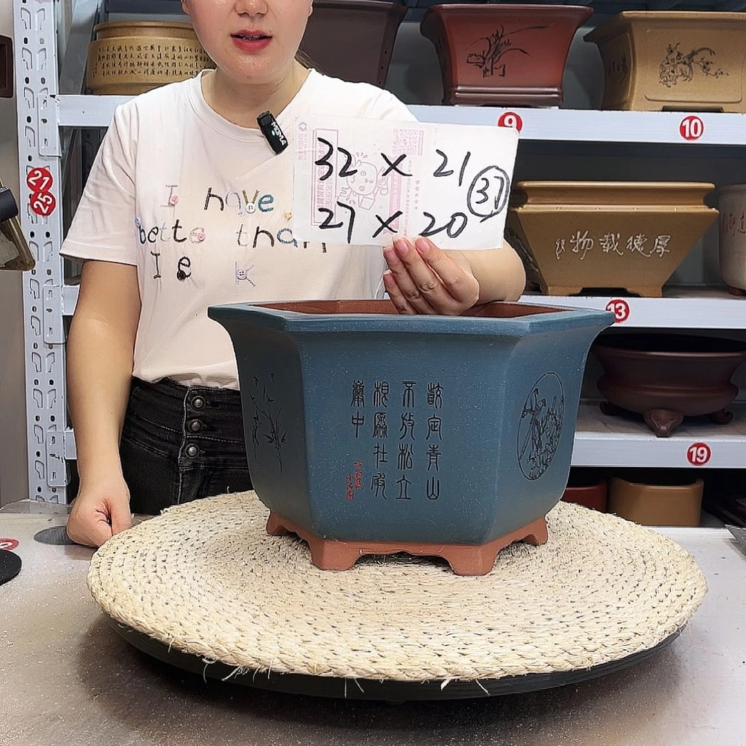 花盆紫砂紫砂花盆
