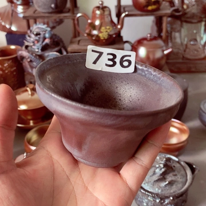 柴烧茶具陶瓷杯子