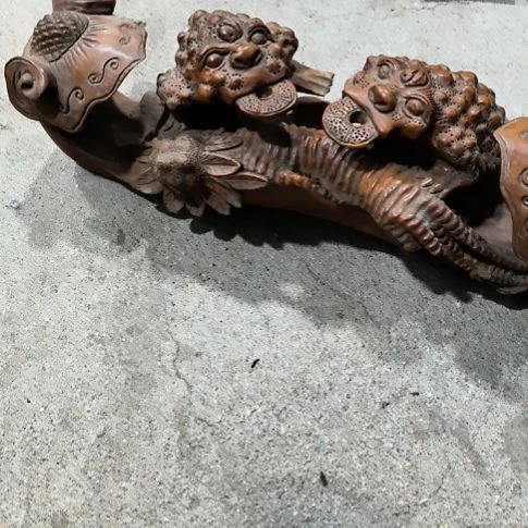 绒质木雕花板一物一图