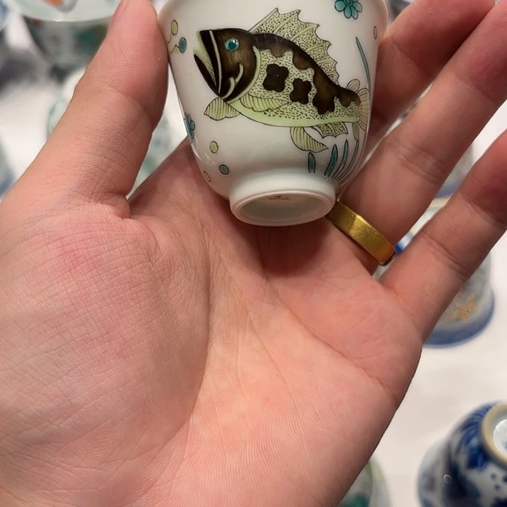 景德镇陶瓷杯子的