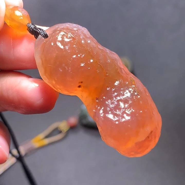 未镶嵌玛瑙/玉髓珠宝半成品