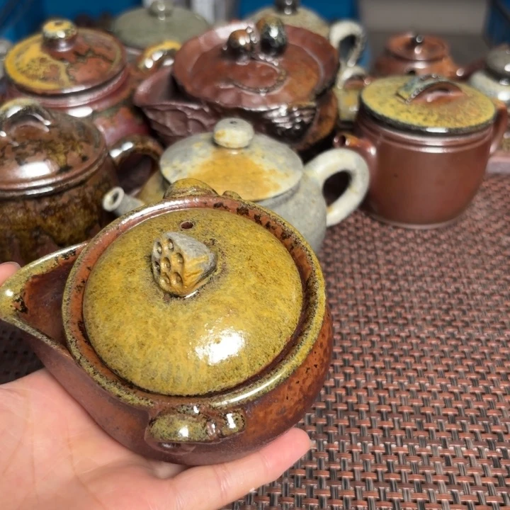 茶杯紫砂莲蓬宝瓶160