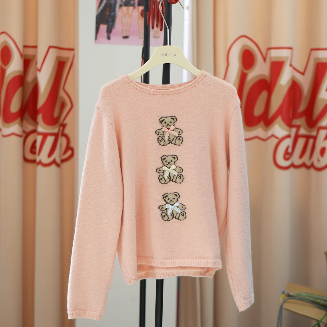 小熊可爱风时尚卫衣