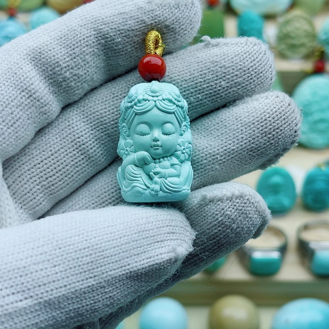 绿松石未镶嵌珠宝奇石