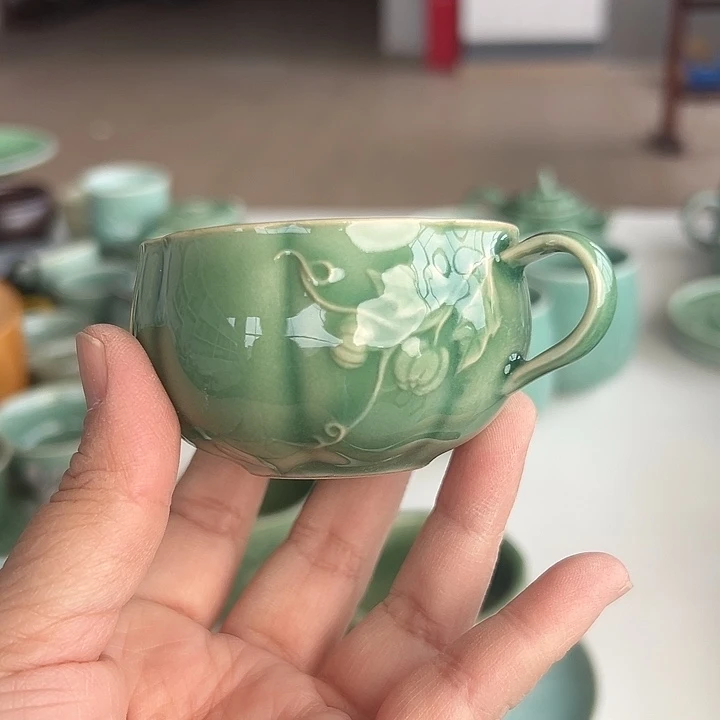 小米茶器龙泉青瓷