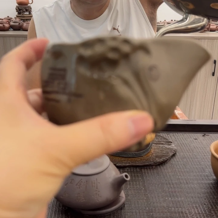 茶壶紫砂清**切全手工制作公道杯