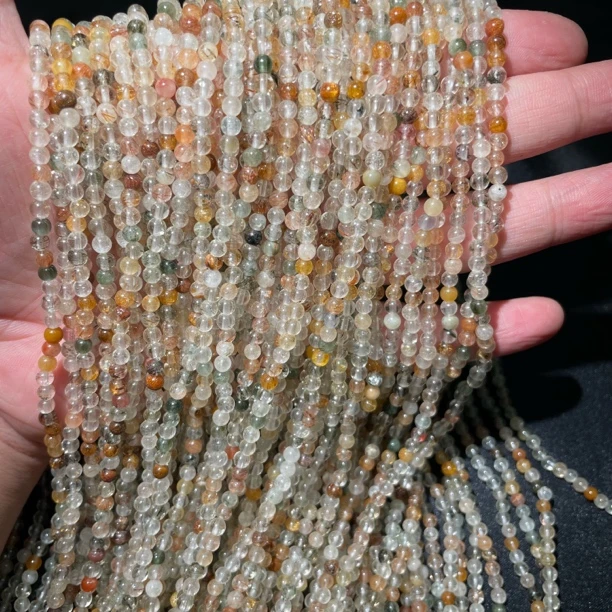 天然【彩发多圈】手串，多样性发其一