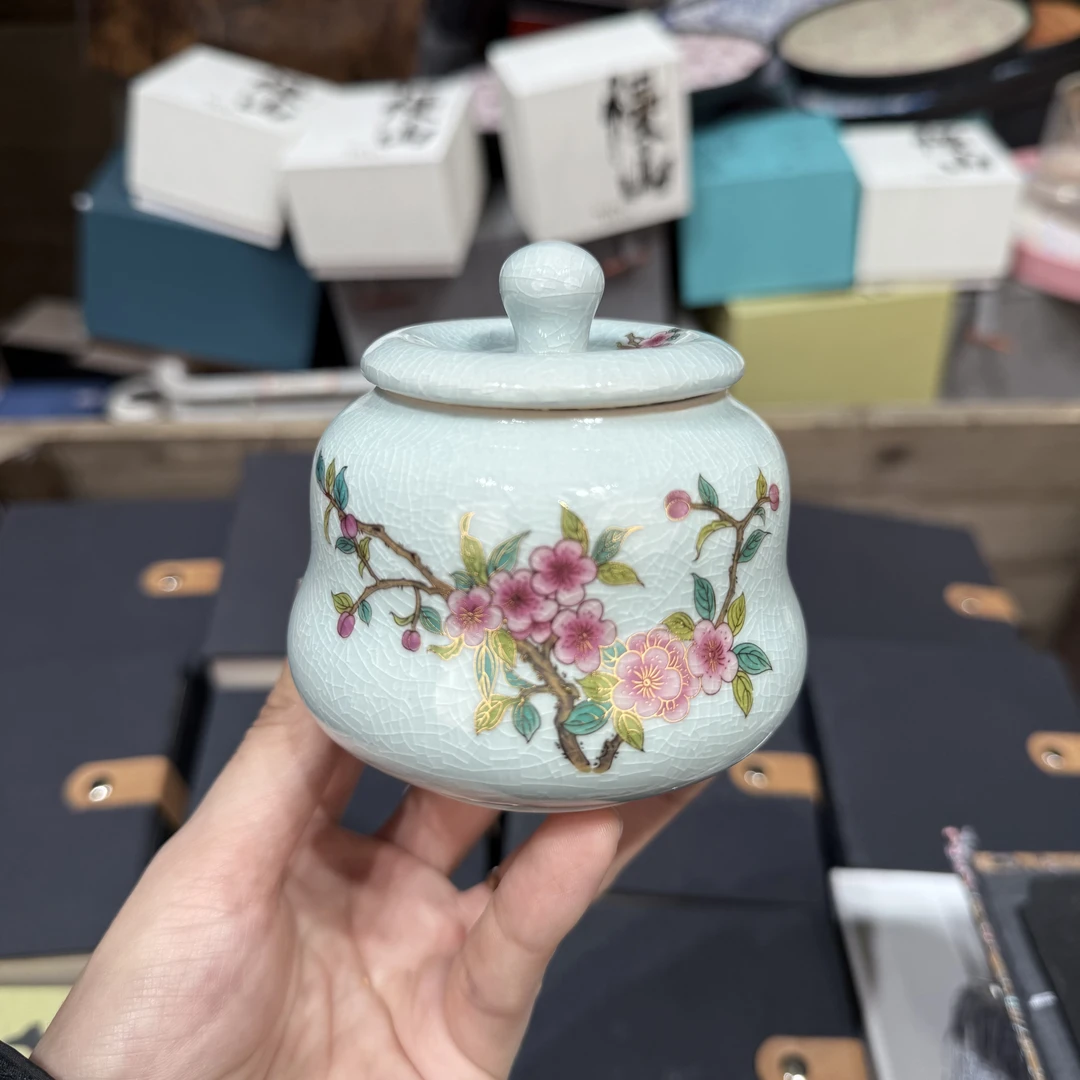 【闪购商品】@@桃子茶叶罐3813