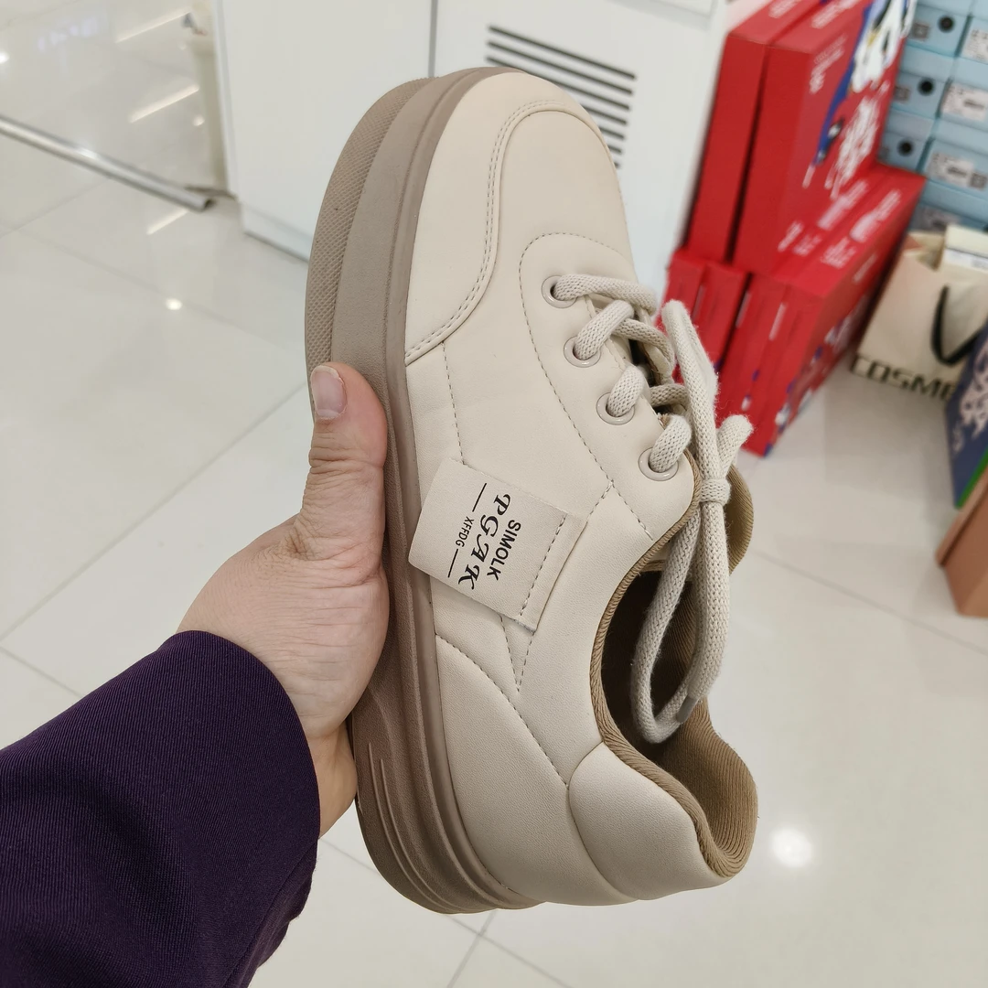 俪莎1238百搭休闲女鞋运动鞋板鞋