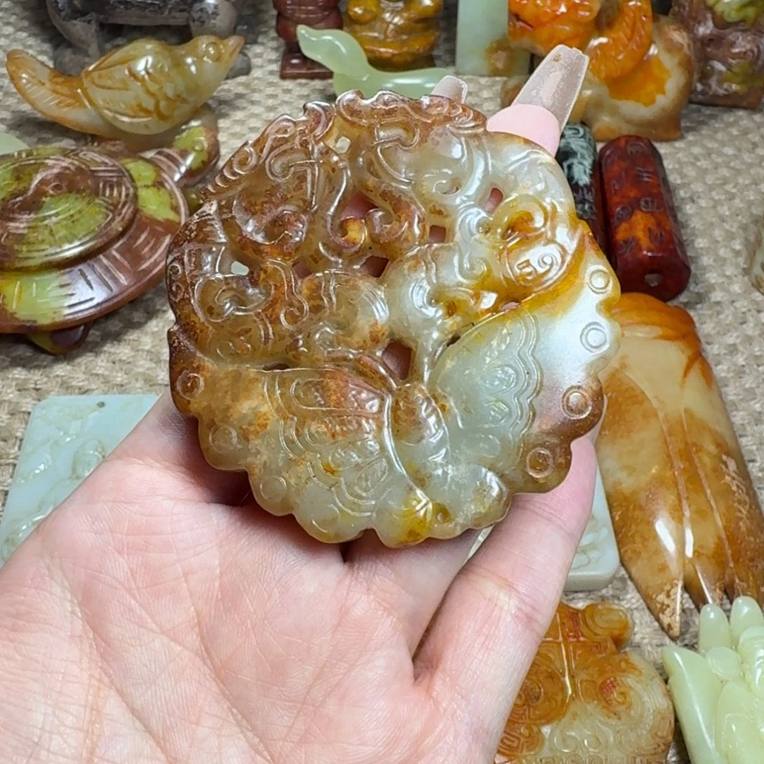 吊坠白玉菩提挂件