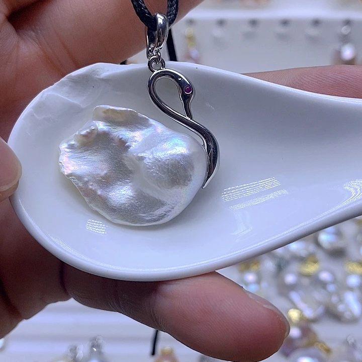 淡水珍珠未镶嵌颈饰100