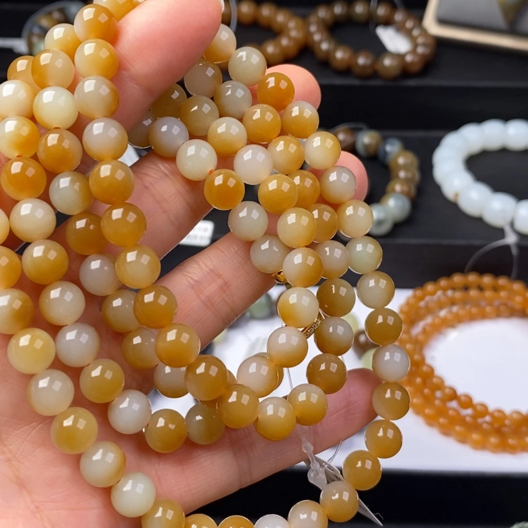 和田玉手串未镶嵌永**弃