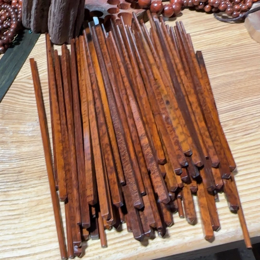 大果紫檀（缅甸花梨）筷子6双