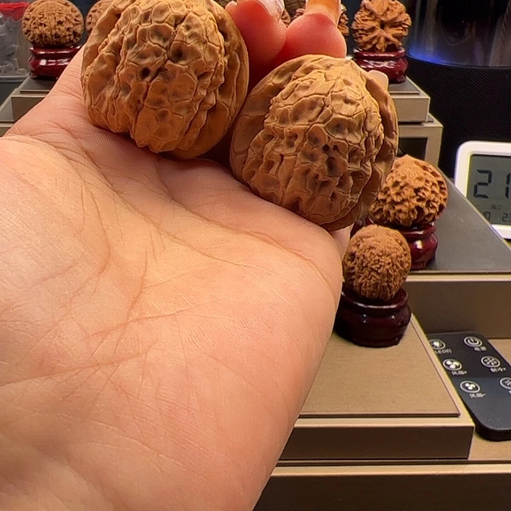 文玩核桃把件35 甲骨文 b-002